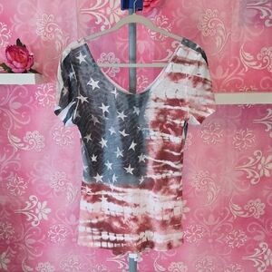 Women's Star and Stripe Short Sleeve Tee